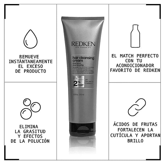 Redken Shampoo Detox Hair Cleansing Cream 250ml