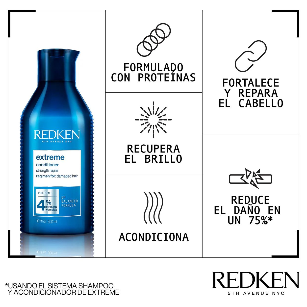 Redken Acondicionador Extreme 300ml