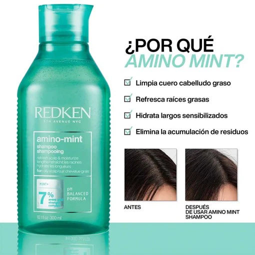 Redken shampoo Amino Mint 300ml