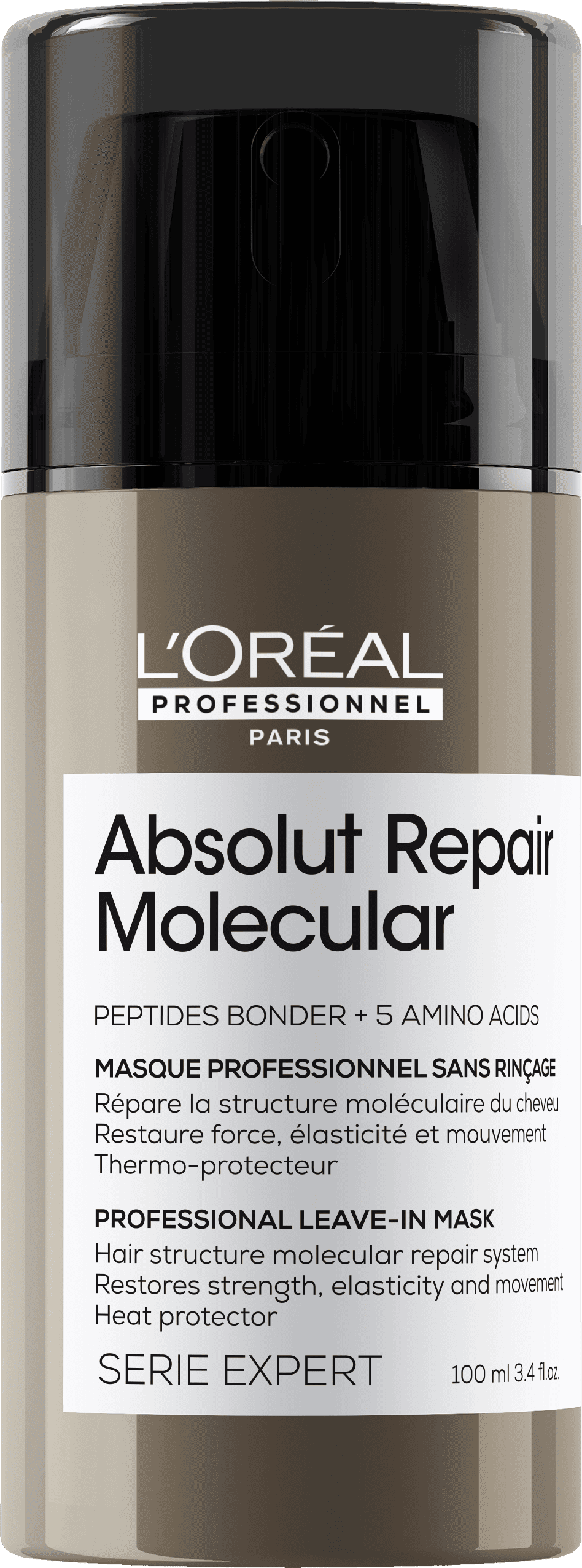 Loreal Termoprotector para cabello muy dañado Absolu Repair Molecular 100ml.