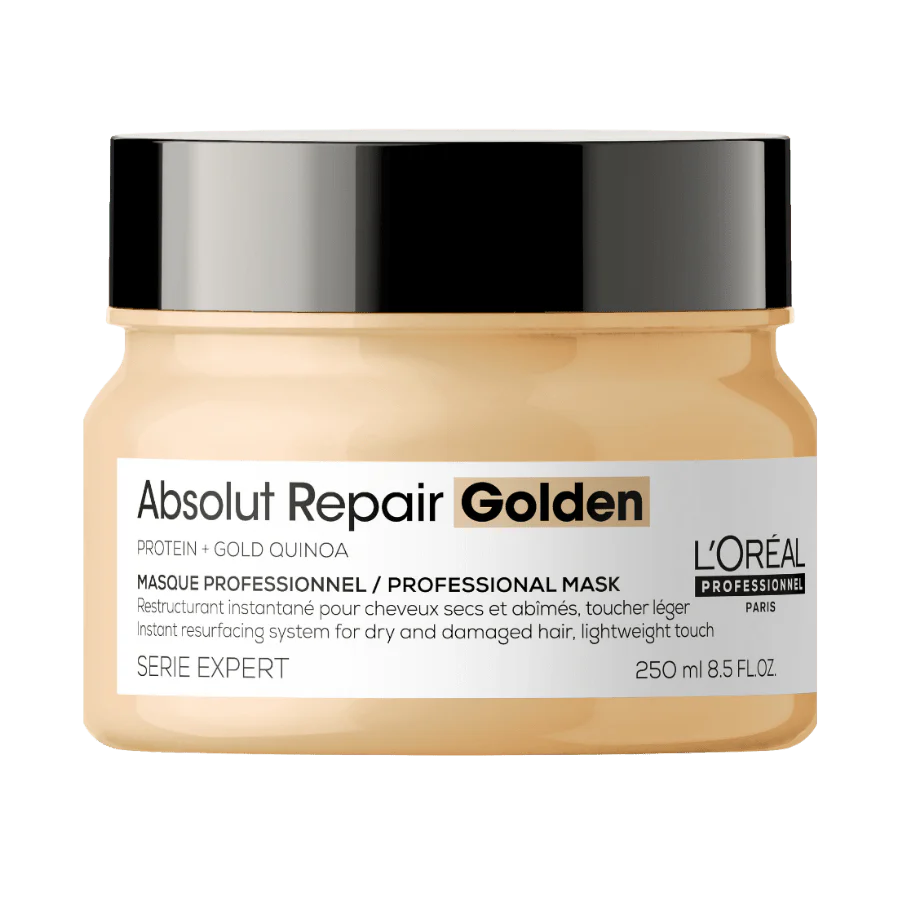 Loreal Mascarilla para cabello dañado absolut repair Golden 250ml
