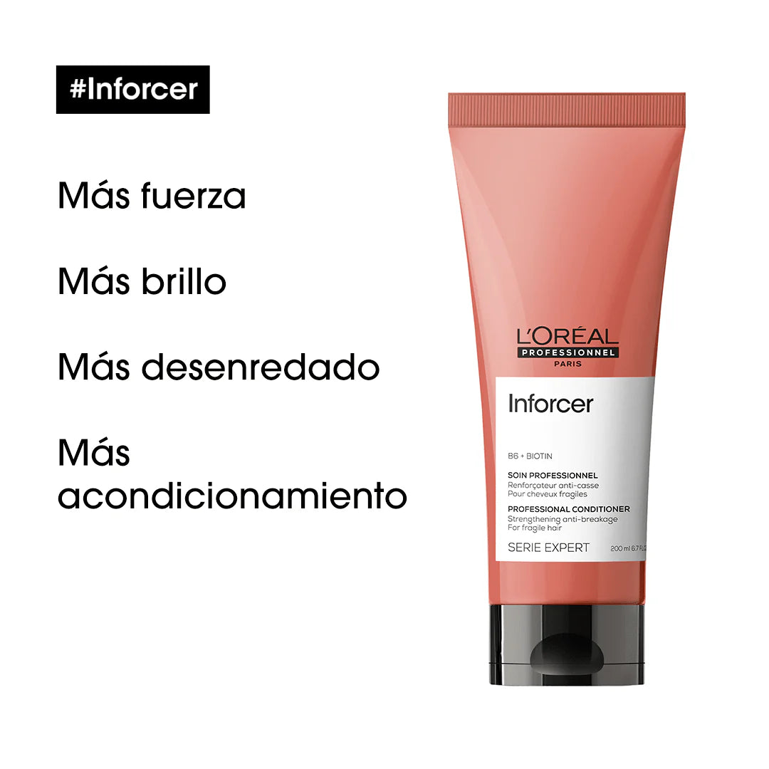 Loreal Acondicionador Para cabello debilitado Inforcer 200ml