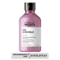 Loreal Shampoo Para cabello con Frizz Liss Unlimited 300ml