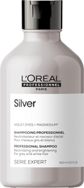 Loreal shampoo para cabellos Blancos o Grises Silver 300ml
