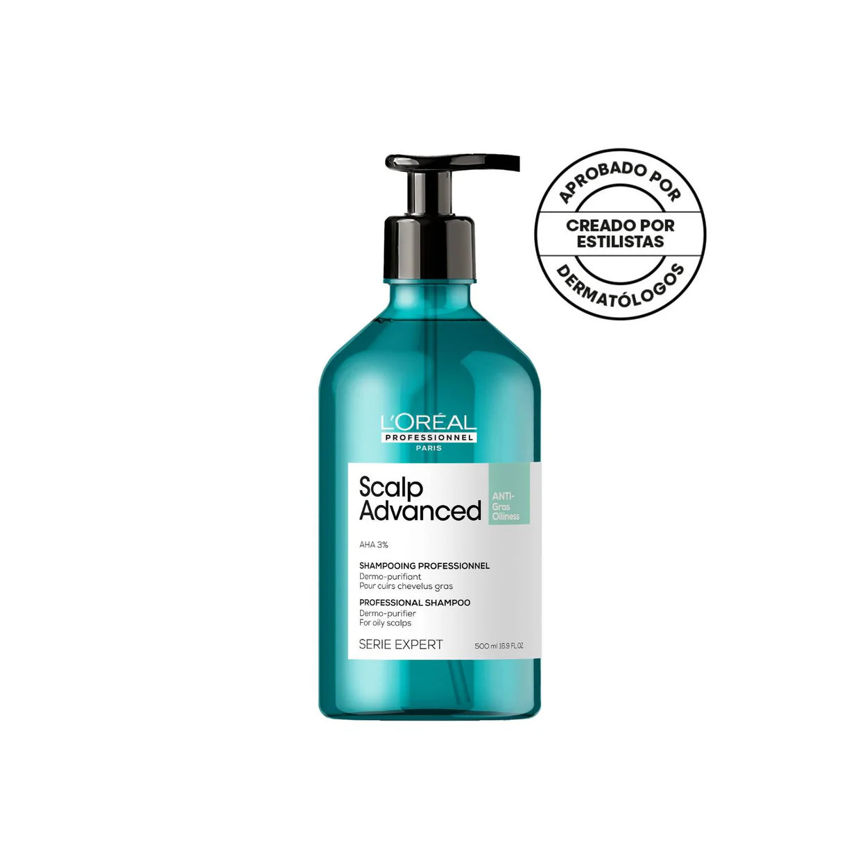 Loreal Scalp Advanced shampoo antigraso 500ml